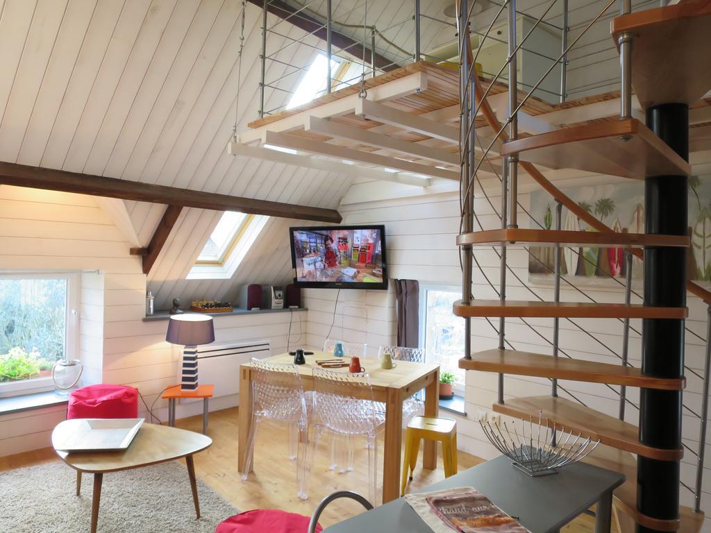 Apartament Au Coeur De La Baie Le Val-Saint-Père Zewnętrze zdjęcie